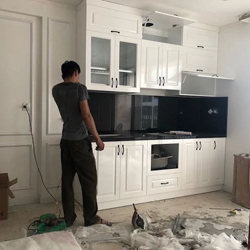 Đá bàn bếp Đen hylap Đá bàn bếp Đen hylap