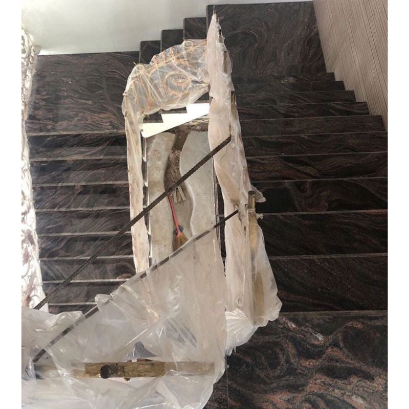 Đá cầu thang bộ Granite núi lửa Đá cầu thang bộ Granite núi lửa