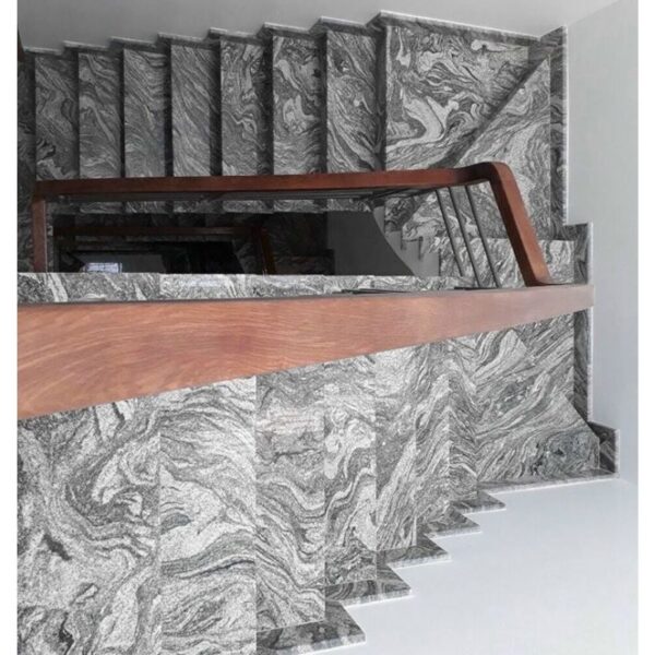 Đá cầu thang bộ vân nước Đá cầu thang bộ vân nước