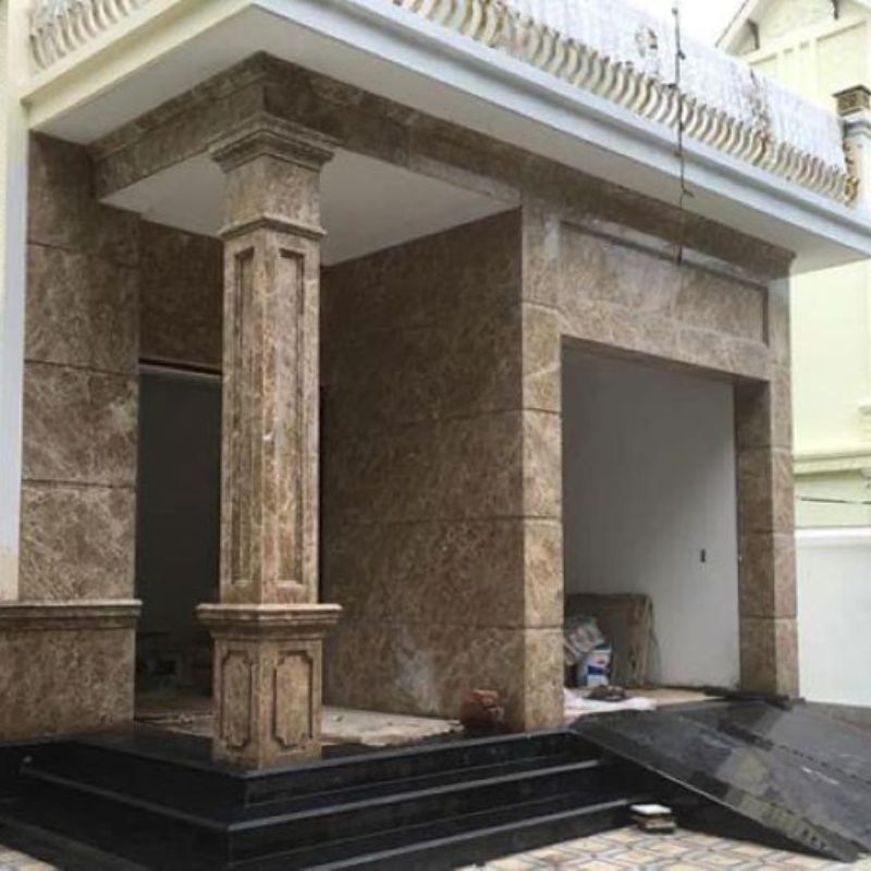 Đá ốp mặt tiền ĐOMT-Nâu Tây Ban Nha Đá ốp mặt tiền ĐOMT-Nâu Tây Ban Nha