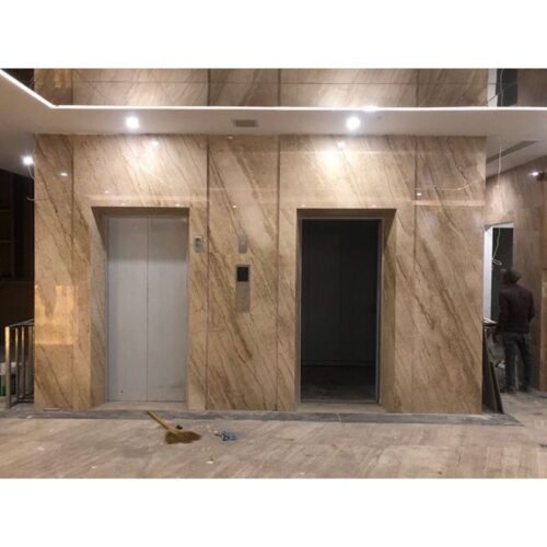 Đá ốp thang máy đá vân gỗ 5 Đá ốp thang máy đá vân gỗ