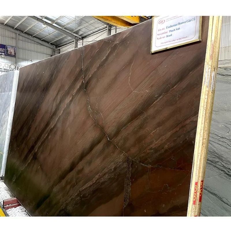 Đá thạch anh tự nhiên Exuberant Brown Đá thạch anh tự nhiên Exuberant Brown