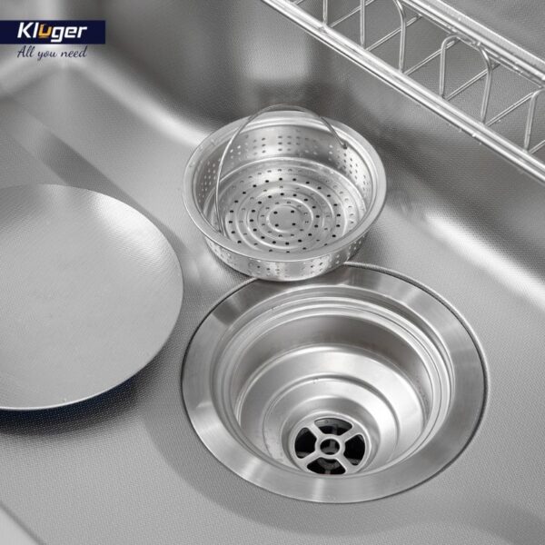 Ảnh chậu rửa bát 1 hố Kluger KF7848FS-S78 Ảnh chậu rửa bát 1 hố Kluger KF7848FS-S78