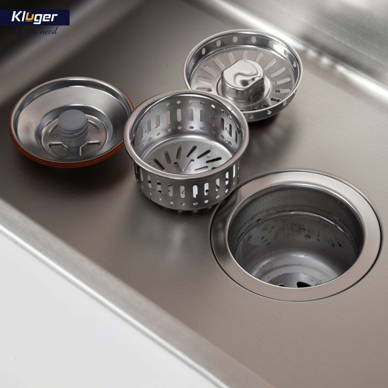 Ảnh chậu rửa bát 1 hố Kluger KF8121B-S75 Ảnh chậu rửa bát 1 hố Kluger KF8121B-S75
