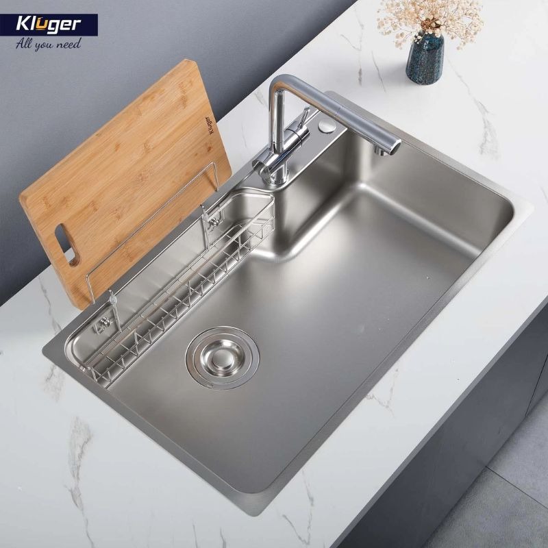 Ảnh chậu rửa bát 1 hố Kluger KF8171FS-S80 Ảnh chậu rửa bát 1 hố Kluger KF8171FS-S80