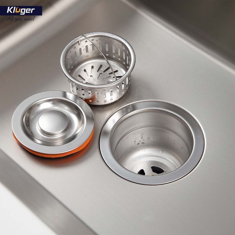 Ảnh chậu rửa bát 1 hố Kluger KU8121S-S68 Ảnh chậu rửa bát 1 hố Kluger KU8121S-S68