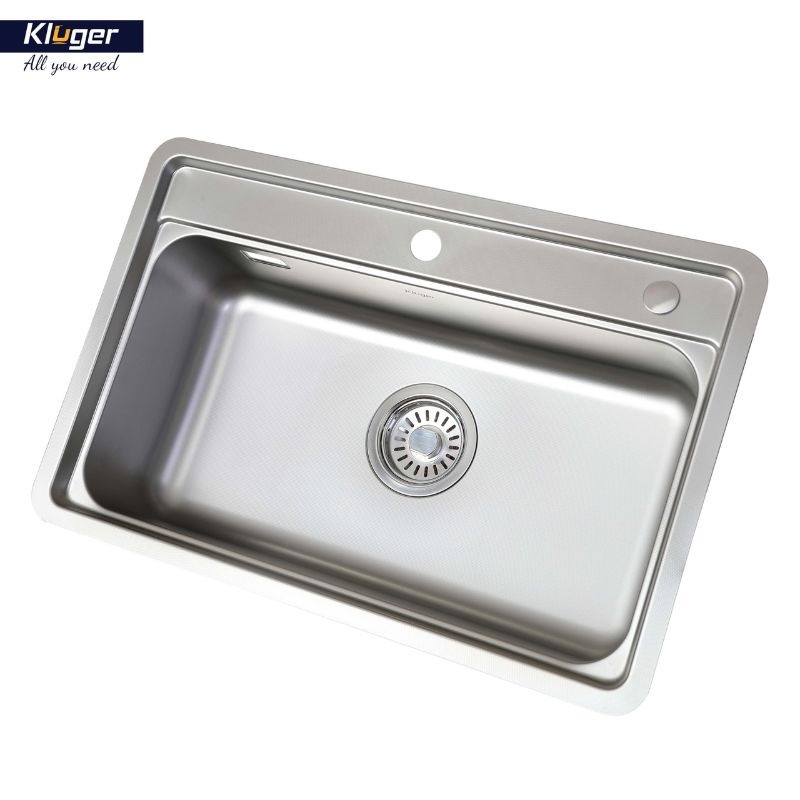 Ảnh chậu rửa bát 1 hố Kluger KW8101FS-S72 Ảnh chậu rửa bát 1 hố Kluger KW8101FS-S72