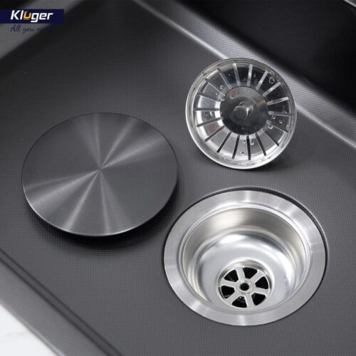 Chậu rửa bát 1 hố Kluger KWF8161FB-S76W 4 Ảnh chậu rửa bát 1 hố Kluger KWF8161FB-S76W