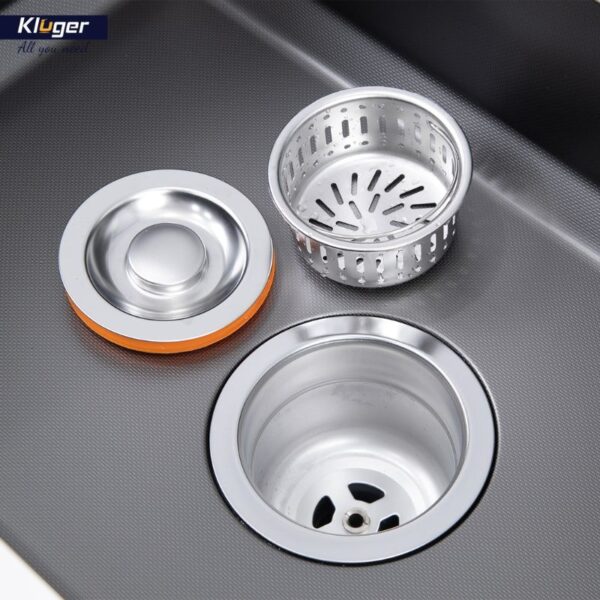 Ảnh chậu rửa bát 1 hố Kluger KWU8161FB-S70 Ảnh chậu rửa bát 1 hố Kluger KWU8161FB-S70