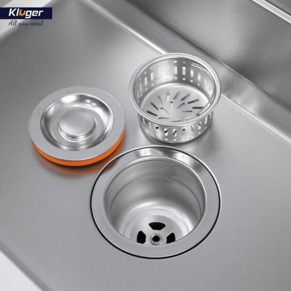 Ảnh chậu rửa bát 1 hố Kluger KWU8161FS-S70 Ảnh chậu rửa bát 1 hố Kluger KWU8161FS-S70