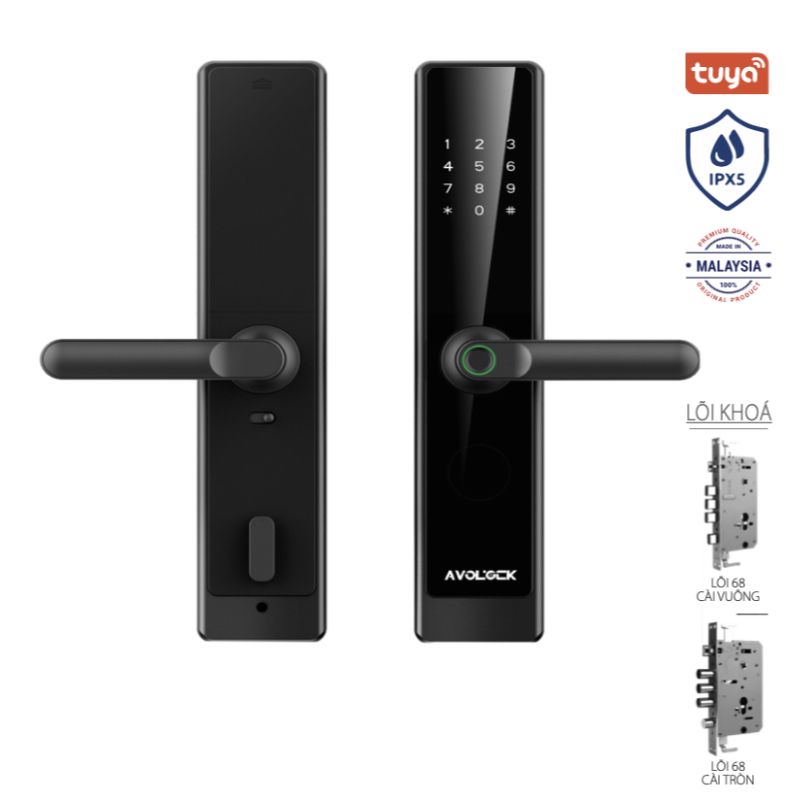 Ảnh khoá cửa thông minh Avolock AV-64-B anh khoa cua thong minh avolock av 64 b