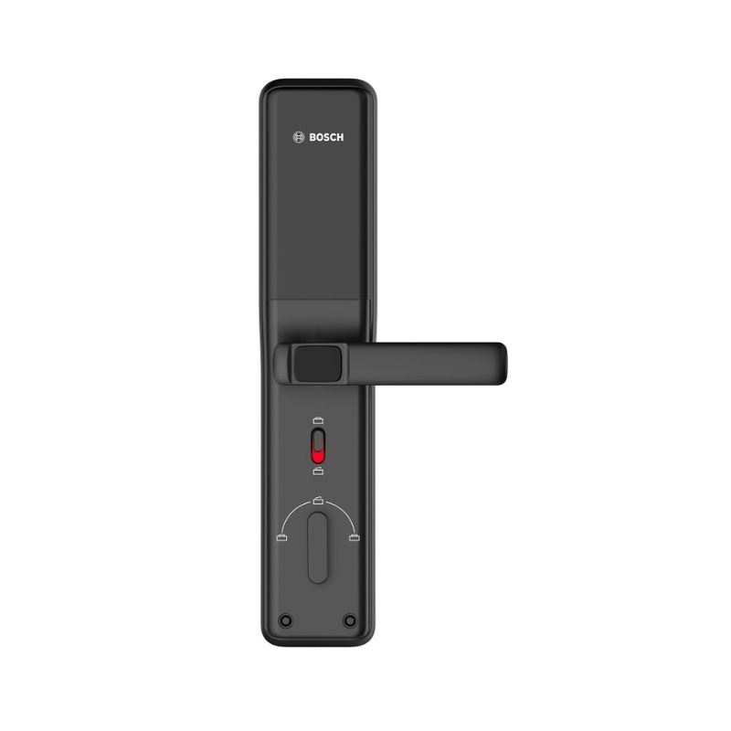 Ảnh khóa cửa vân tay Bosch ID30 EU Black Ảnh khóa cửa vân tay Bosch ID30 EU Black