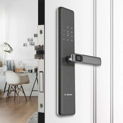 Khóa cửa vân tay Bosch ID30 EU Gray 3 Khóa cửa vân tay Bosch ID30 EU Gray