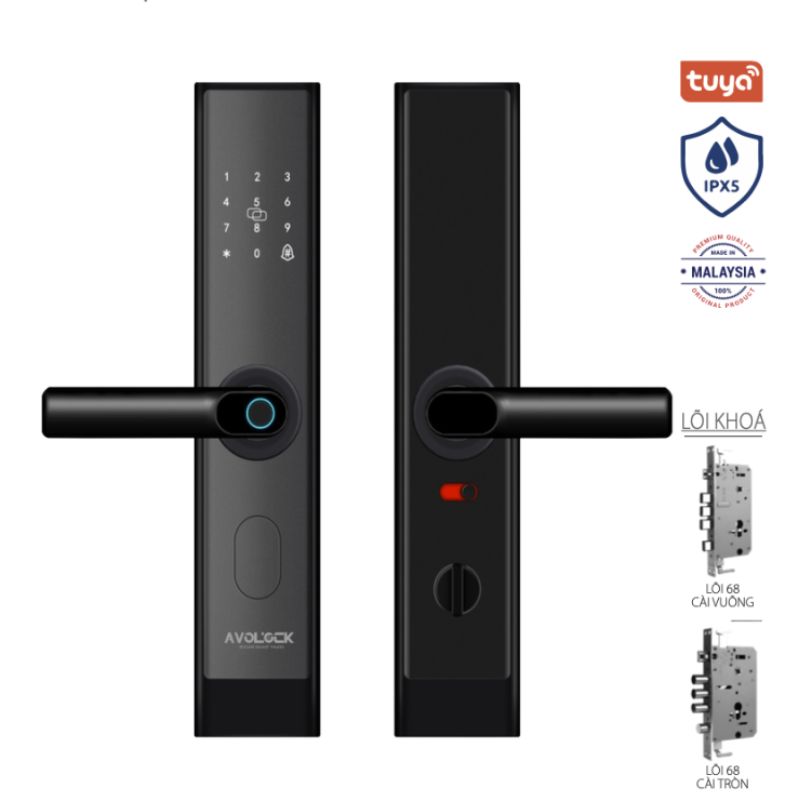 Ảnh khóa cửa thông minh Avolock AV-66-B Ảnh khóa cửa thông minh Avolock AV-66-B