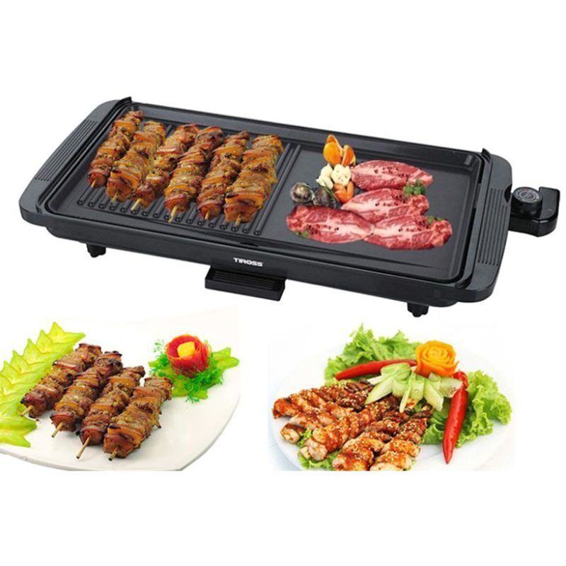 Ảnh thực tế bếp nướng điện Tiross TS9681 Ảnh thực tế bếp nướng điện Tiross TS9681