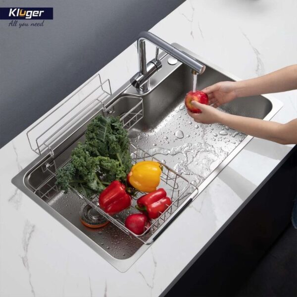 Ảnh chậu rửa bát 1 hố Kluger KF8171FS-S80 Ảnh chậu rửa bát 1 hố Kluger KF8171FS-S80