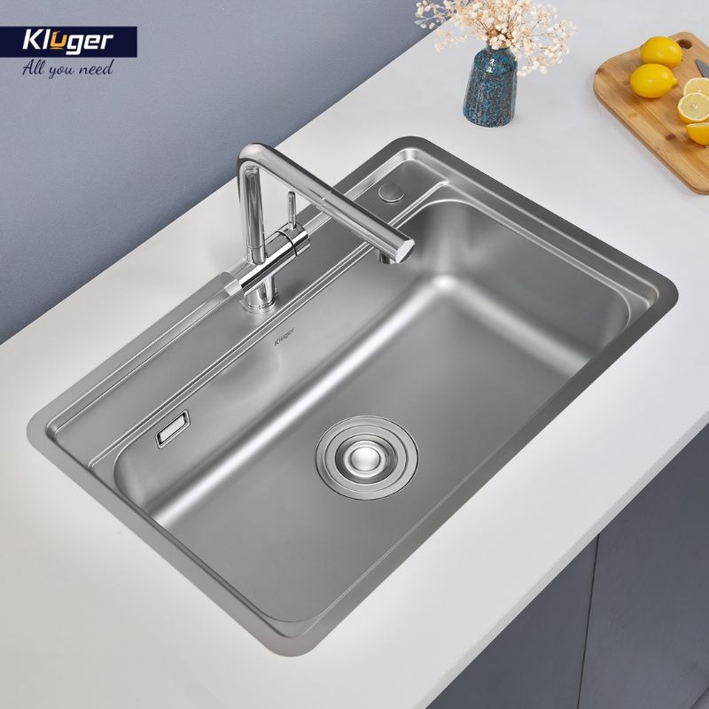 Ảnh chậu rửa bát 1 hố Kluger KW8101FS-S72 Ảnh chậu rửa bát 1 hố Kluger KW8101FS-S72