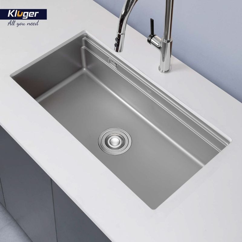 Ảnh chậu rửa bát 1 hố Kluger KWU8161FS-S86 Ảnh chậu rửa bát 1 hố Kluger KWU8161FS-S86