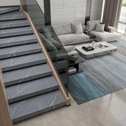 Đá nhân tạo Vicostone Cemento BQ8730 4 anh thuc te da nhan tao vicostone cemento bq8730
