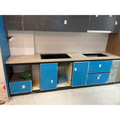 Đá nhân tạo Vicostone Crystal Zebra BQ980 3 anh thuc te da nhan tao vicostone crystal zebra bq980