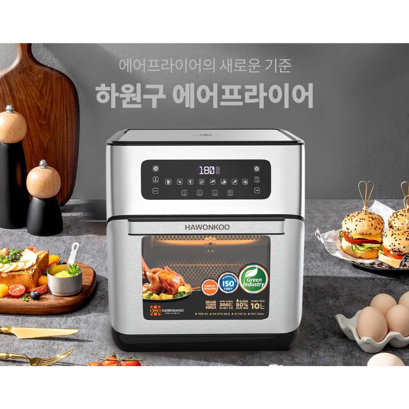 Ảnh thực tế nồi chiên không dầu Hawonkoo AFH-101-TL Ảnh thực tế nồi chiên không dầu Hawonkoo AFH-101-TL