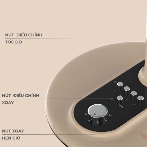 Quạt điện Hawonkoo AC FAH-010-7WINGS-CF 4 Bảng điều khiển quạt điện Hawonkoo AC FAH-010-7WINGS-CF