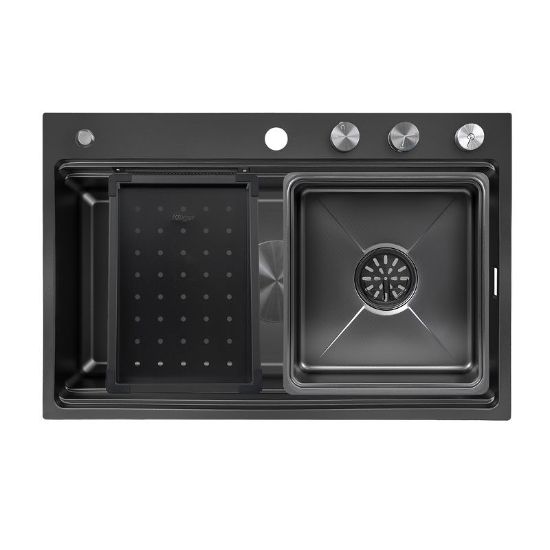 Chậu rửa bát 1 hố Kluger KWF8161FB-S76W Plus Chậu rửa bát 1 hố Kluger KWF8161FB-S76W Plus