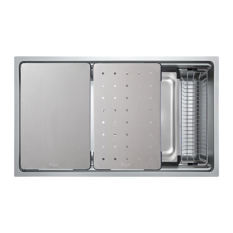 Chậu rửa bát 1 hố Kluger KWU8161FS-S76 Plus Chậu rửa bát 1 hố Kluger KWU8161FS-S76 Plus