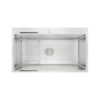 Chậu rửa bát inox 1 hố Konox KN8248SO Dekor 1 Chậu rửa bát inox 1 hố Konox KN8248SO Dekor