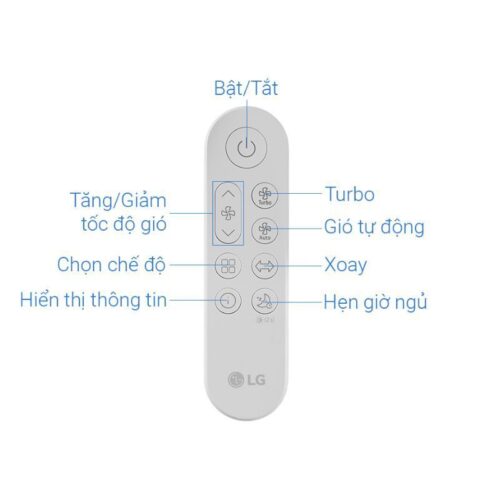 Máy lọc không khí LG FS15GPBK0.ABAE 4 Điều khiển máy lọc không khí LG FS15GPBK0.ABAE