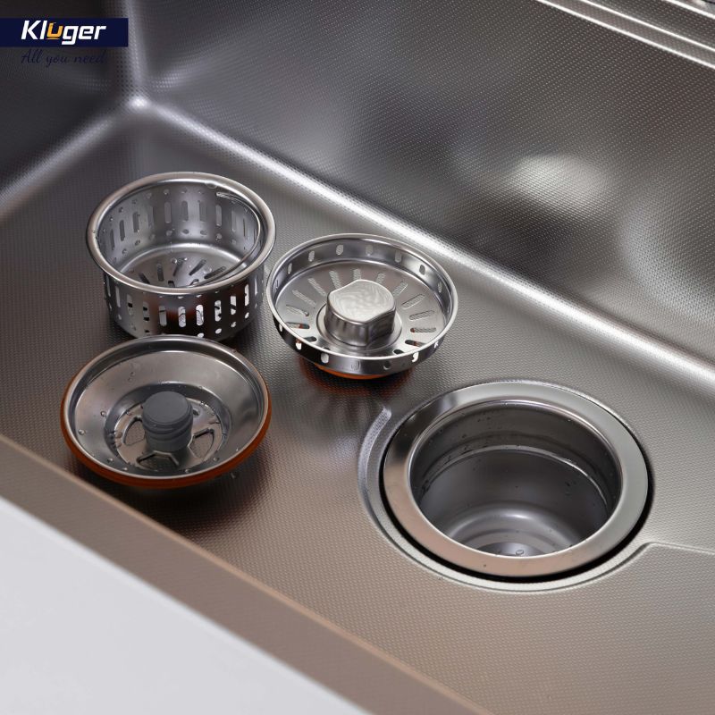 Ảnh bát rác inox Kluger KS-502DN113 Ảnh bát rác inox Kluger KS-502DN113