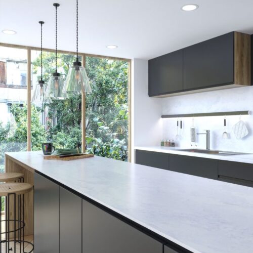 Đá nhân tạo Vicostone Gan Eden BQ8881 3 hinh anh da nhan tao vicostone gan eden bq8881