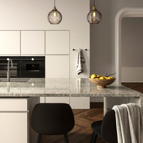 Đá nhân tạo Vicostone Grigio BQ9190 3 hinh anh da nhan tao vicostone grigio bq9190