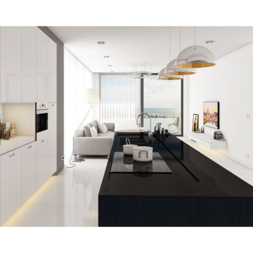 Đá nhân tạo Vicostone Majestic Black BQ9611 3 hinh anh da nhan tao vicostone majestic black bq9611