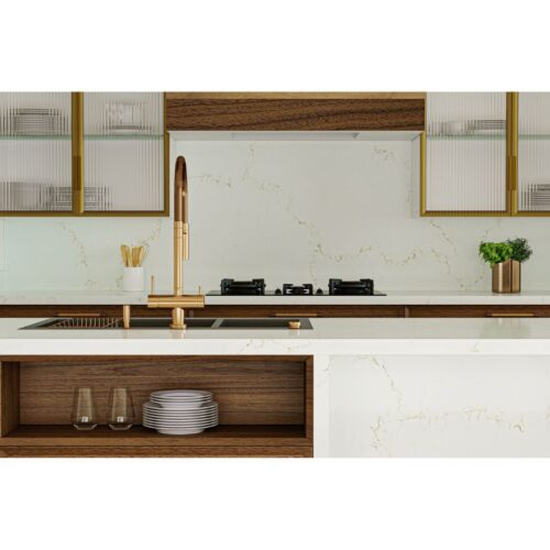 Đá nhân tạo Vicostone Misterio Gold BQ8820 3 hinh anh da nhan tao vicostone misterio gold bq8820