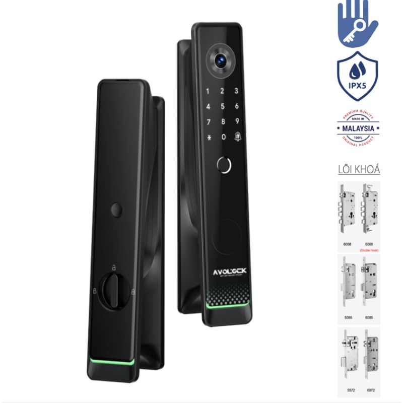 Khóa thông minh Avolock AL-81SRVT-B Khóa thông minh Avolock AL-81SRVT-B