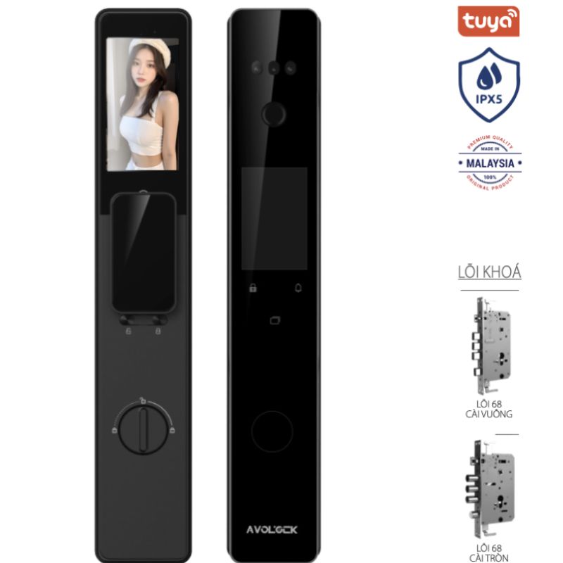 Khóa thông minh Avolock AL-83FRVT-B Khóa thông minh Avolock AL-83FRVT-B