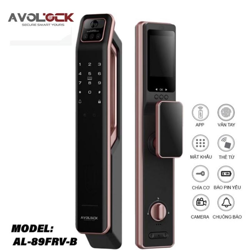 Khóa thông minh Avolock AL-89FRV-B Khóa thông minh Avolock AL-89FRV-B