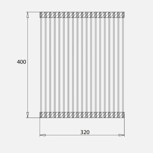 Giá để đồ inox Kluger KRM-01 4 Kích thước giá để đồ inox Kluger KRM-01