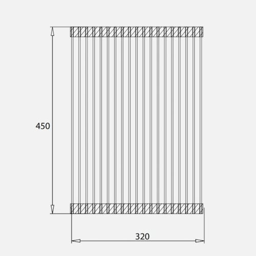 Giá để đồ inox Kluger KRM-02 4 Kích thước giá để đồ inox Kluger KRM-02