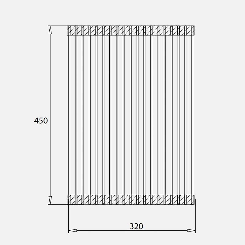 Kích thước giá để đồ inox Kluger KRM-02 Kích thước giá để đồ inox Kluger KRM-02