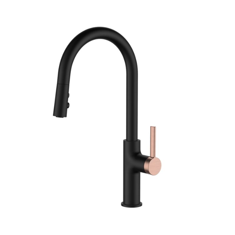 Vòi rửa bát nóng lạnh Kluger KLF0005B có dây rút Vòi rửa bát nóng lạnh Kluger KLF0005B có dây rút