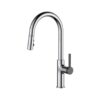 Vòi rửa bát nóng lạnh Kluger KLF0005C có dây rút 2 Vòi rửa bát nóng lạnh Kluger KLF0005C có dây rút