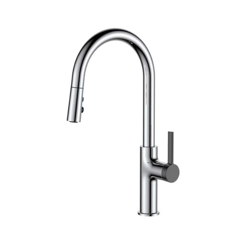 Vòi rửa bát nóng lạnh Kluger KLF0005C có dây rút Vòi rửa bát nóng lạnh Kluger KLF0005C có dây rút