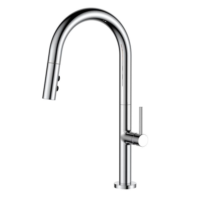 Vòi rửa bát nóng lạnh Kluger KLF0010C có dây rút Vòi rửa bát nóng lạnh Kluger KLF0010C có dây rút