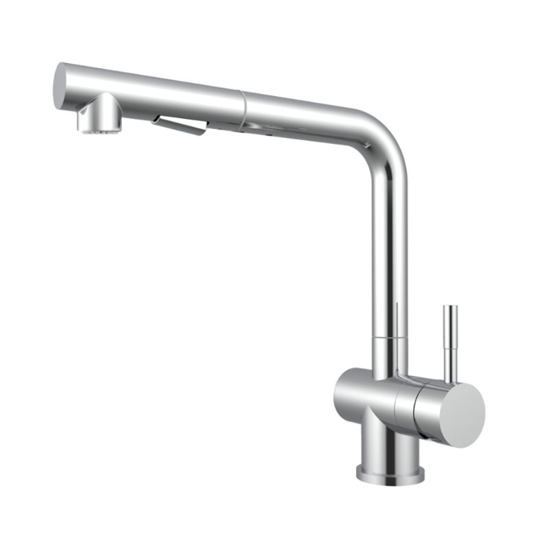 Vòi rửa bát nóng lạnh Kluger KLF0013C có dây rút Vòi rửa bát nóng lạnh Kluger KLF0013C có dây rút