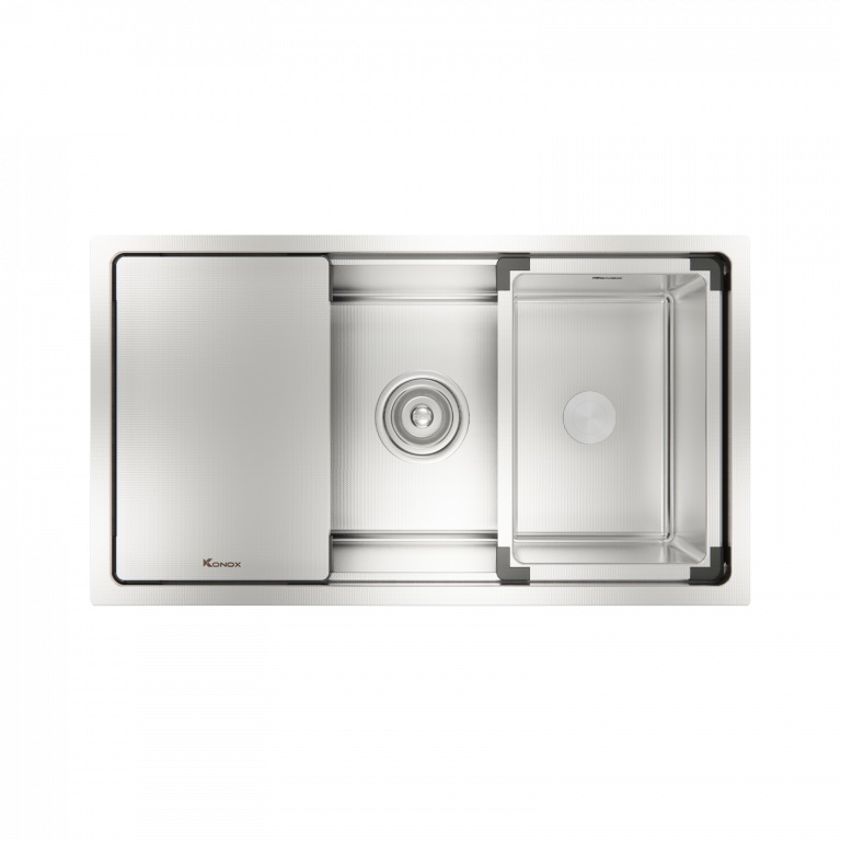 Chậu rửa bát Konox chống xước KN8146SU Dekor 6 KN8146SU Dekor