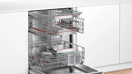 Máy rửa bát âm tủ Bosch SMV6ZCX16E Serie 6 13 Hệ thống giàn rửa của máy rửa bát âm tủ Bosch SMV6ZCX16E Serie 6