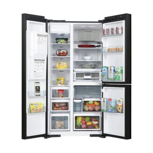 Tủ lạnh 3 cánh side by side 569 lít Hitachi MX800GVGV0 GBK 3 Ảnh tủ lạnh 3 cánh side by side 569 lít Hitachi MX800GVGV0 GBK
