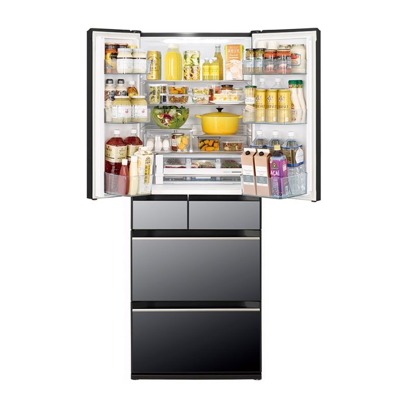 Ảnh tủ lạnh 6 cánh 540 lít Hitachi HW540RV X Ảnh tủ lạnh 6 cánh 540 lít Hitachi HW540RV X